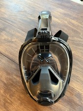 Schnorchelmaske Erwachsene Druckausgleich Khroom Seaview Pro Plus Vollmaske S/M