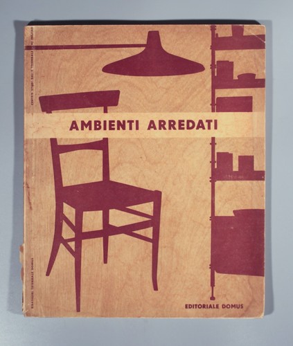 Domus ambienti arredati - domus, 1954