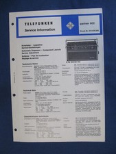 Telefunken  Partner  600  - Service-Information #2*
