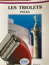 Le Triolets Polka E. Vacher Ch. Peguri Jo Privat Akkordeon Noten
