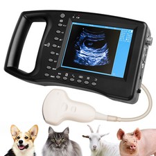 Tragbare Veterinär Ultraschall Scanner Sonde für Katzen, Hunde, Schweine 3,5 MHz