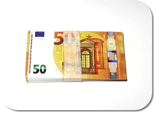 Miniatur geld euro scheine - miniatur, euro-scheine