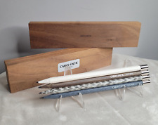 Caran d´Ache Geneve Bleistift Set Palladium Kappen Holz Box Edel