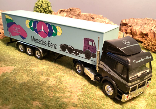 Herpa lkw sattelzug - sattelzug, mercedes