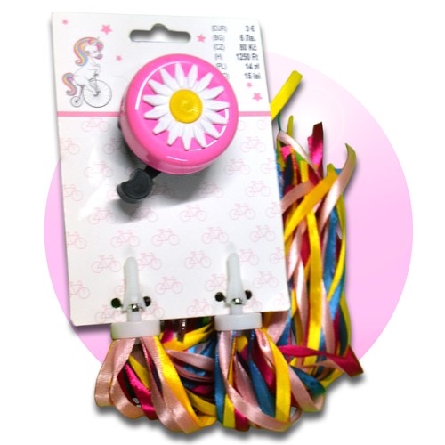 Kinderfahrrad klingel rosa - kinderfahrrad,
