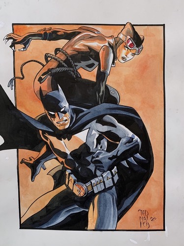 Batman catwoman ted naifeh - batman,