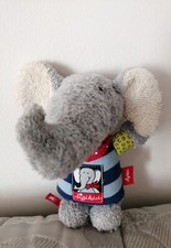 Sigikid Elefant ? mit RASSEL, 18 cm. 