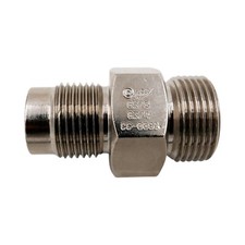 Gewindeadapter 300 Bar Druckluft G5/8" aussen - Sauerstoff G 3/4" aussen