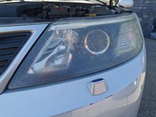 Saab 9-3 YS3 Combi Scheinwerfer Hauptscheinwerfer Xenon vorn links trüb BILDER