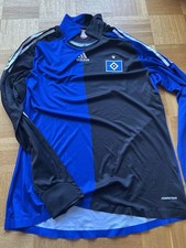 HSV Trikot XXL blau langarm Hamburger SV Formation Spielerversion Adidas 