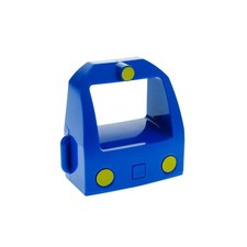 1x Lego Duplo Aufsatz Front blau für Eisenbahn Lokomotive E-Lok 5608 51553px1