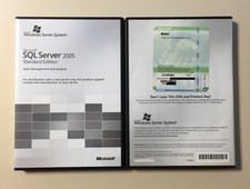 MS SQL Server 2005 Standard OEM Vollversion 32 Bit englisch 1 CPU