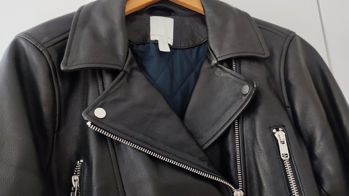 Biker jacke lederjacke von m - lederjacke, h&m