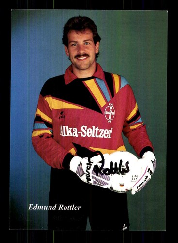 Edmund rottler autogrammkarte - rottler,