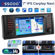 7" Carplay Für BMW 5er E39 X5