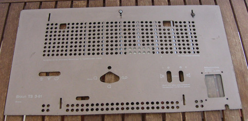 Rückwand für braun 81 - für, 3-81