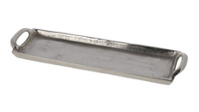 Tablett silber Metall