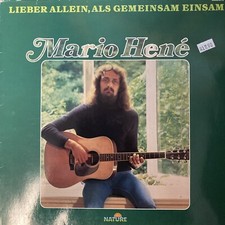 LP Vinyl "Mario Hene' - Lieber