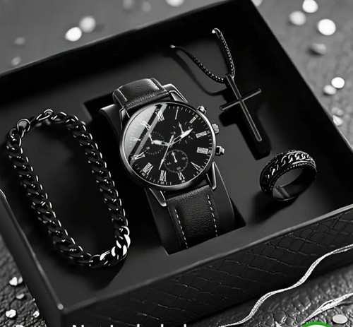 Herren armbanduhr set teilig - armbanduhr, 4