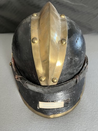 Antiker feuerwehr leder - antiker,