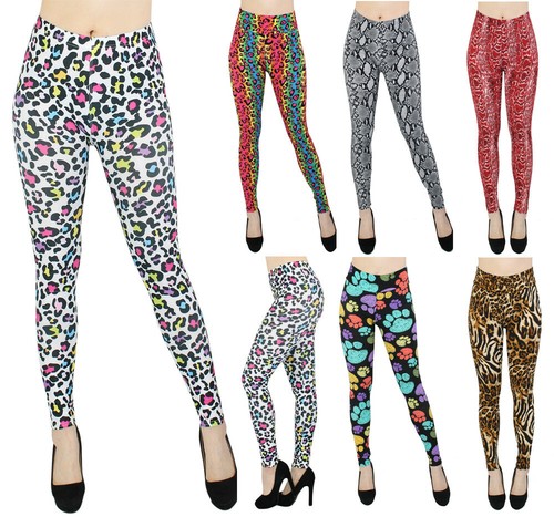 Damen leggings tiermuster - leggings,