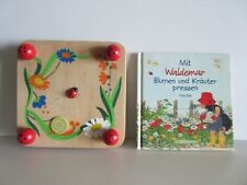 Blumenpresse Kräuterpresse Coppenrath Waldemar Blumen und Kräuter pressen