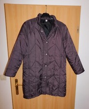 Damenmantel Gr 44 aubergine