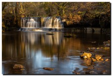 NIDD FALLS YORKSHIRE DALES UK