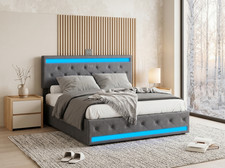 Led polsterbett doppelbett - led,