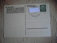 postkaete  700 jahre berlin   stempel 1937