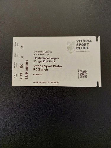 Fussball ticket vitória sc - fussball,