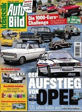 Auto Bild Klassik 07/2024 Heft Nr.7 Opel Ascona 400,Opel Calibra, Porsche Spyder