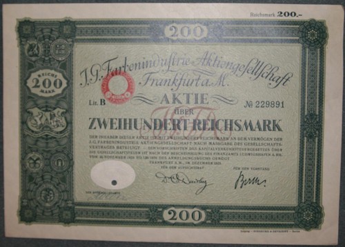 Farbenindustrie - i., g.