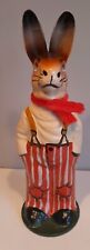 Uralt Candybox Ostern Osterhase Pappmache befüllbar Süßigkeiten 25 cm TOP