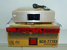 Sony SCD-777ES High-End SACD-Player Gold in OVP, Laser NEU, 2J. Garantie