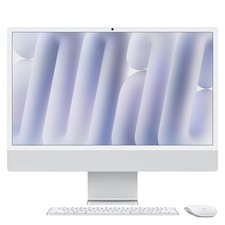 Apple iMac Silber 24 Zoll, M4, 8-Core-CPU, 8-Core-GPU, 16GB, 256GB SSD #1907097