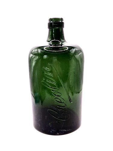 Antike creolin glasflasche - creolin, um