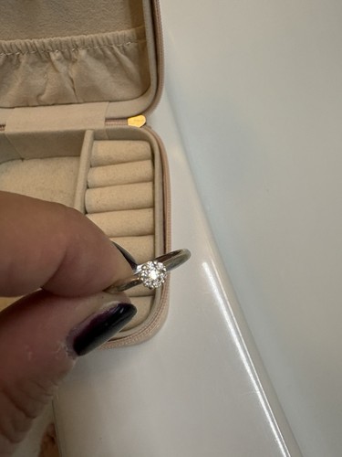 Brillant ring 333 gold mit - 333,