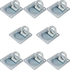 Zurrösen Edelstahl 8 Stück