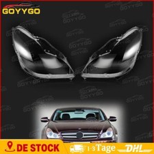 2X Scheinwerferglas Abdeckung