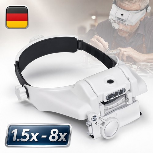 Lupenbrille mit licht led - licht,