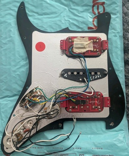 Fender twin head hsh - twin-head, fully