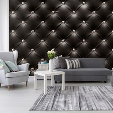 Leder Diamant Braun VLIES