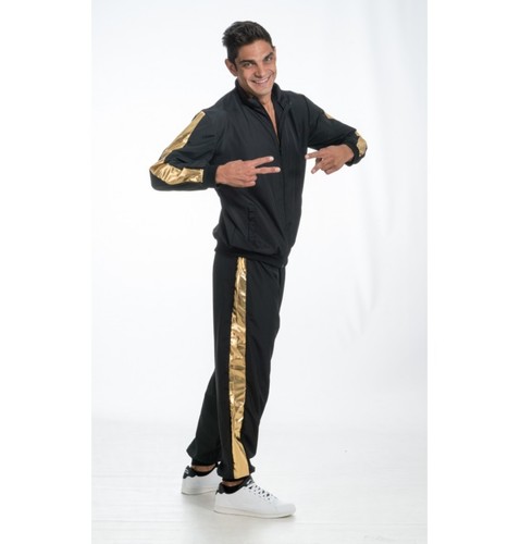 Rapper outfit kostüm black - rapper,