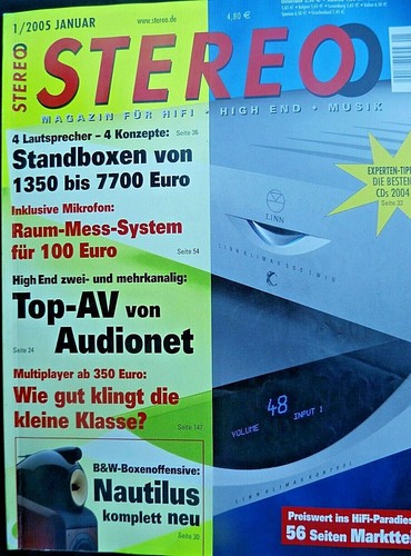 Stereo audionet mapo - 1/05,audionet,