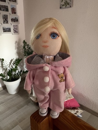 Stoffpuppe mit kleid - stoffpuppe, 20