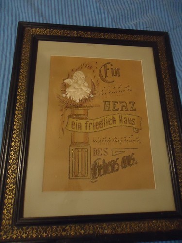 Stickbild mit