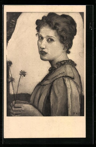 Künstler ferdinand hodler - künstler-ak,