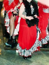 Karneval Kostüm Damen Carmen, Can Can, komplettes Kostüm , Gr.40,