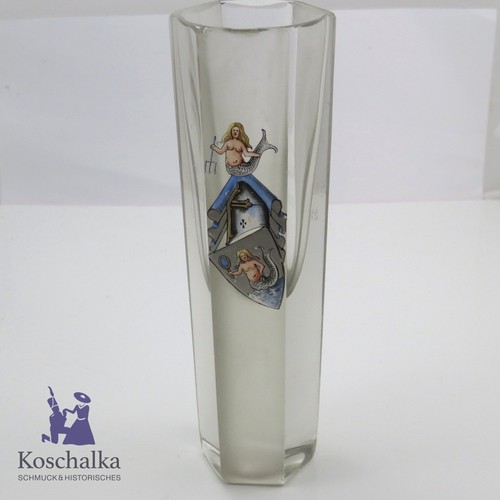 Antikes glas mit - antikes,